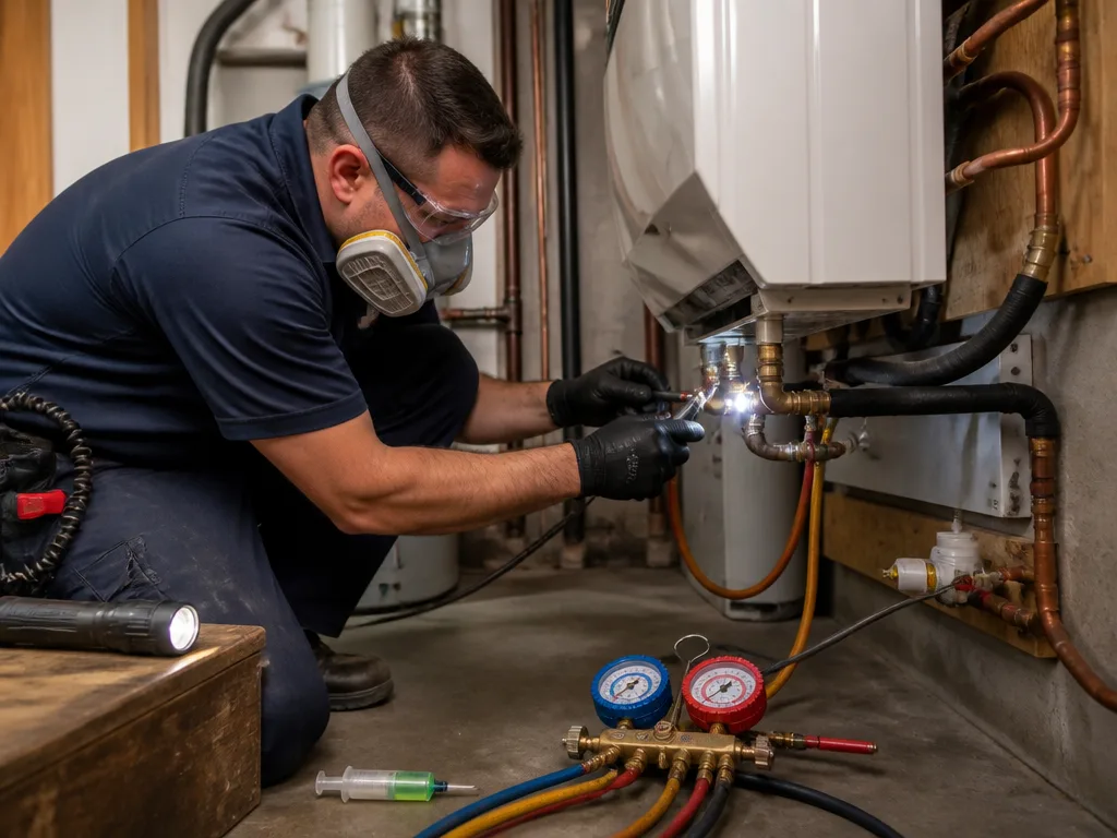 Refrigerant Leak Repair